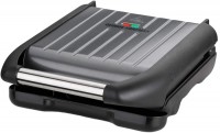 Electric Grill George Foreman Steel Grill Small 25031 gray