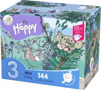 Photos - Nappies Bella Baby Happy Midi 3 / 144 pcs 