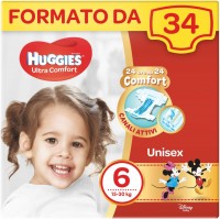 Photos - Nappies Huggies Ultra Comfort 6 / 34 pcs 