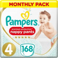 Photos - Nappies Pampers Premium Protection Pants 4 / 168 pcs 