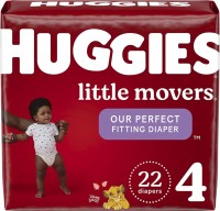 Photos - Nappies Huggies Little Movers 4 / 22 pcs 