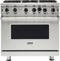 Photos - Cooker VIKING VGIC53626BSS stainless steel