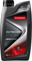 Photos - Engine Oil CHAMPION Outboard 2T TC-W3 1 L