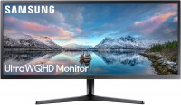 Photos - Monitor Samsung S34J550WQN 34.1 "  black