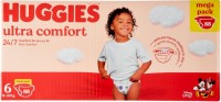 Photos - Nappies Huggies Ultra Comfort 6 / 88 pcs 