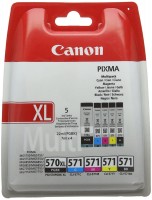 Ink & Toner Cartridge Canon PGI-570XL/CLI-571CMYK 0318C004 