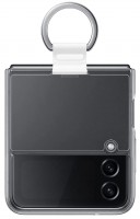 Case Samsung Clear Cover with Ring for Galaxy Z Flip4 