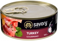 Photos - Dog Food Savory Gourmand Turkey Pate 