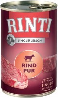 Photos - Dog Food RINTI Adult Single Meat Canned 24