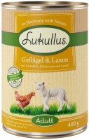 Photos - Dog Food Lukullus Adult Wet Food Poultry with Lamb 24