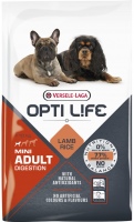Dog Food Versele-Laga Opti Life Adult Digestion Mini Lamb 7.5 kg 