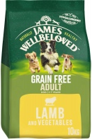 Dog Food James Wellbeloved Grain Free Adult Lamb 10 kg 