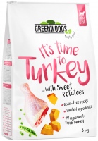 Photos - Cat Food Greenwoods It`s Time to Turkey  3 kg