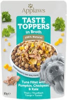 Dog Food Applaws Taste Toppers Tuna Fillet with Pumpkin Broth Pouch 12 pcs 12