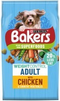 Dog Food Bakers Weight Control Adult with Vegetables 12.5 kg 