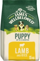 Dog Food James Wellbeloved Puppy Lamb/Rice 15 kg 
