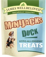 Photos - Dog Food James Wellbeloved Mini Jacks Dog Treats Duck 90 g 