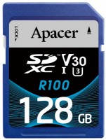 Photos - Memory Card Apacer SD UHS-I U3 V30 Class 10 128 GB