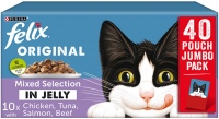 Cat Food Felix Original Mixed Selection In Jelly 40 pcs 