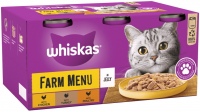 Photos - Cat Food Whiskas Farm Menu with Jelly 24 pcs 