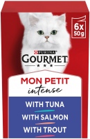Photos - Cat Food Gourmet Mon Petit Intense Fish 6 pcs 