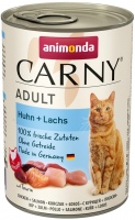 Photos - Cat Food Animonda Adult Carny Chicken/Salmon  400 g 6 pcs