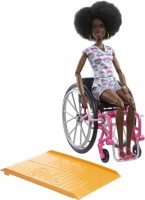 Doll Barbie Doll With Wheelchair and Ramp HJT14 