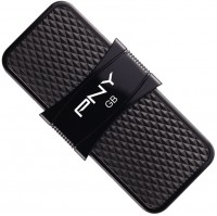 Photos - USB Flash Drive PNY OTG Duo-Link Type-C 128 GB