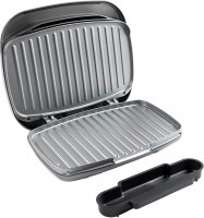 Electric Grill Salter Cosmos Non-Stick Coated Health Grill silver