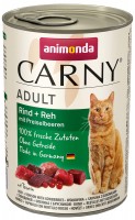 Photos - Cat Food Animonda Adult Carny Beef/Venison with Cowberries  400 g