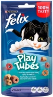 Photos - Cat Food Felix Play Tubes Tuna and Crabs Flavours 50 g 