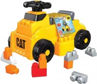 Construction Toy MEGA Bloks Cat Build N Play Ride-On Building Set HDJ29 