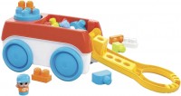 Construction Toy MEGA Bloks Block Spinning Wagon Building Set HHN00 