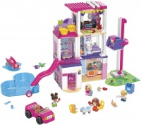Construction Toy MEGA Bloks Barbie Color Reveal Dreamhouse Toy Building Set HHM01 