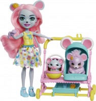 Doll Enchantimals Mouse Baby Buggy HKR57 