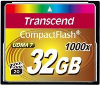 Photos - Memory Card Transcend CompactFlash 1000x 32 GB