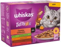 Photos - Cat Food Whiskas Tasty Mix Country Collection in Gravy  48 pcs