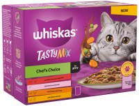 Photos - Cat Food Whiskas Tasty Mix Chef's Choice in Gravy  48 pcs
