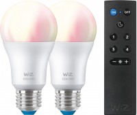 Photos - Light Bulb WiZ A60 8W 2200-6500K E27 2 pcs 