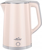 Photos - Electric Kettle Monte MT-1826S beige