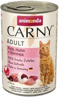 Cat Food Animonda Adult Carny Turkey/Chicken/Shrimps  400 g