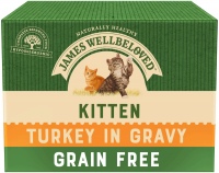 Photos - Cat Food James Wellbeloved Kitten Turkey in Gravy  96 pcs