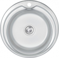 Photos - Kitchen Sink WEZER 510-A-D 0.6/180 510x510