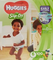 Photos - Nappies Huggies Little Movers Slip-On 6 / 100 pcs 