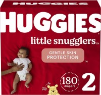Photos - Nappies Huggies Little Snugglers 2 / 180 pcs 