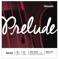 Photos - Strings DAddario Prelude Single A Double Bass 3/4 Medium 