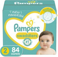 Photos - Nappies Pampers Swaddlers 2 / 84 pcs 