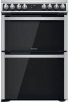 Cooker Hotpoint-Ariston HDM67V8D2CX/UK stainless steel