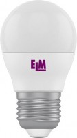 Photos - Light Bulb ELM G45 6W 3000K E27 18-0093 