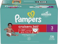 Photos - Nappies Pampers Cruisers 360 3 / 136 pcs 